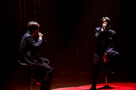 池田彪馬と古川毅。（撮影：笹森健一）