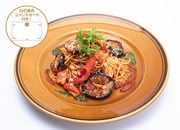 「MAI SHIRAISHI CAFE」ナスとトマトのパスタと3種のデリセット