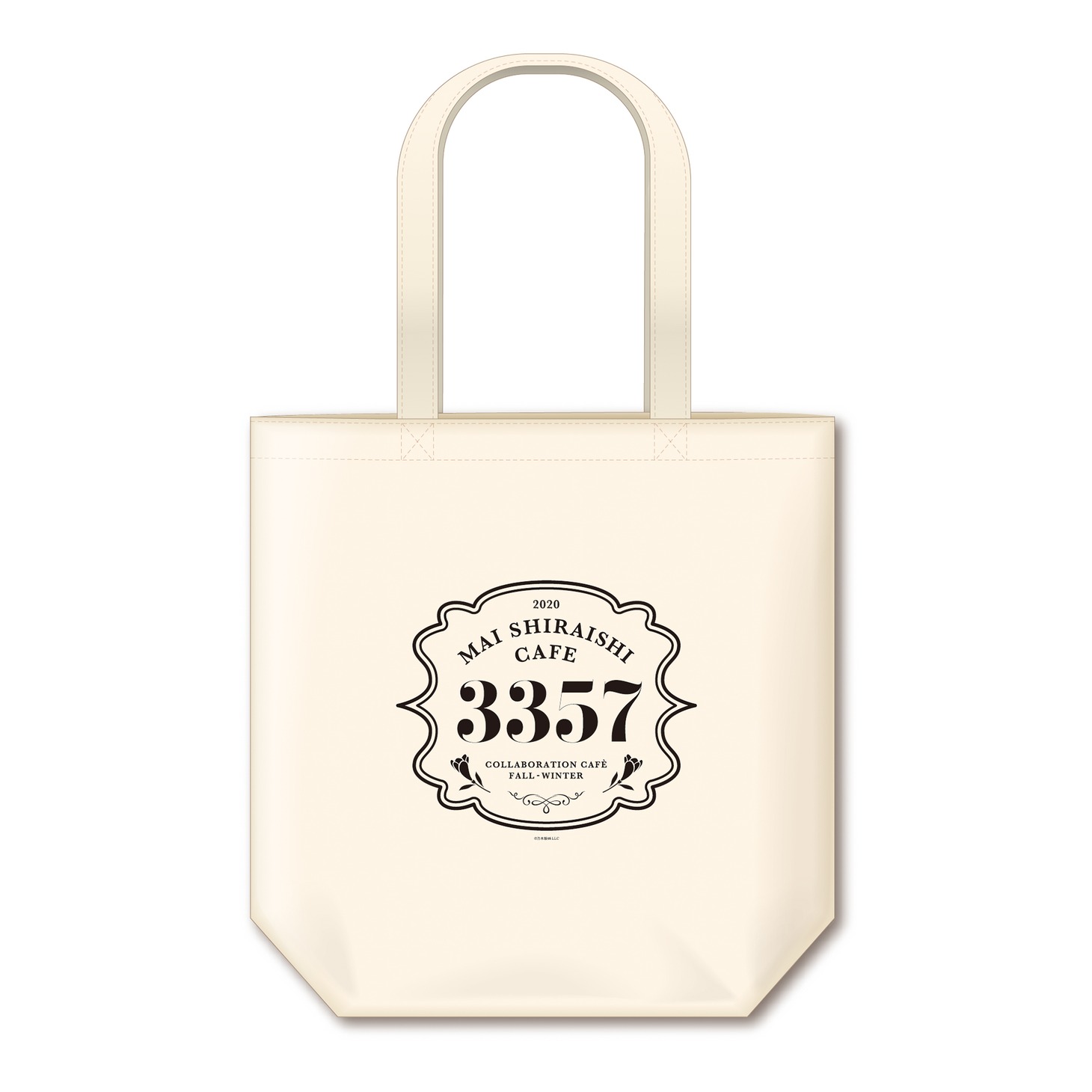 「MAI SHIRAISHI CAFE」トートバッグ（Natural）