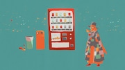 神山羊「Laundry」ミュージックビデオのワンシーン。