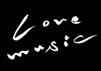 「Love music」ロゴ