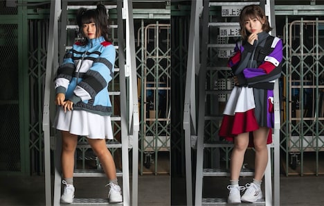 左からヘイワユメ、ユヅレナイユヅ。