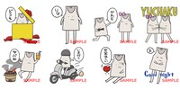 ヤバイTシャツ屋さんLINEスタンプサンプル画像