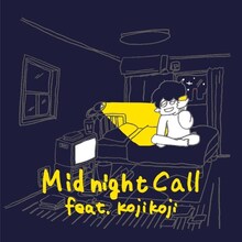 ぜったくん「Midnight Call feat. kojikoji」配信ジャケット
