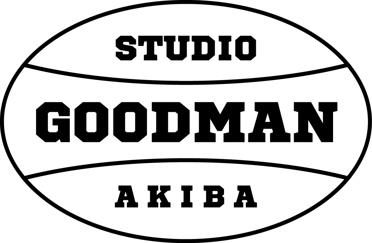 STUDIO GOODMAN AKIBAのロゴ。