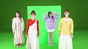 CM撮影時のももいろクローバーZ。