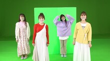 CM撮影時のももいろクローバーZ。