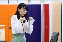 ハシヤスメ・アツコ（BiSH）(c)ミニドラマ「ざんねんないきもの事典」製作委員会