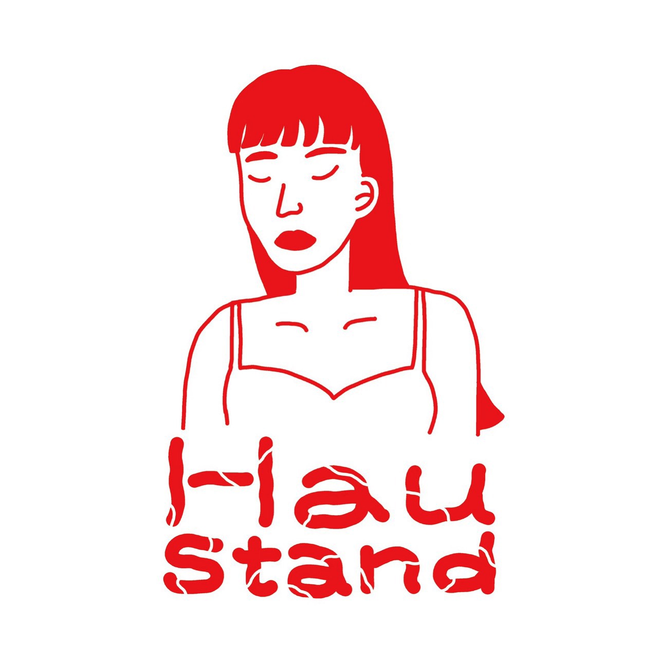 とんだ林蘭が手がけたHauStandのロゴ。