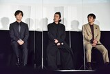 左から岩田剛典、永瀬正敏、高橋洋。