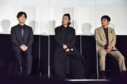 左から岩田剛典、永瀬正敏、高橋洋。