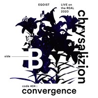 「EGOIST LIVE on the REAL 2020 side-B『chrysalizion code 404 : convergence』」ロゴ