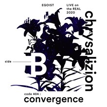 「EGOIST LIVE on the REAL 2020 side-B『chrysalizion code 404 : convergence』」ロゴ