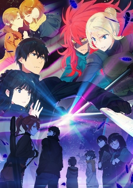 アニメ「魔法科高校の劣等生 来訪者編」キービジュアル (c)2019 佐島 勤/KADOKAWA/魔法科高校2製作委員会