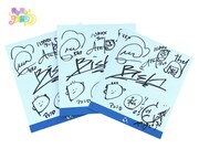 「夜な夜なヲタ祭り 〜BiSH編〜」BiSHサイン入り色紙。