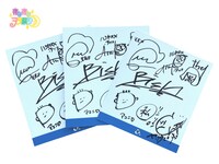 「夜な夜なヲタ祭り 〜BiSH編〜」BiSHサイン入り色紙。