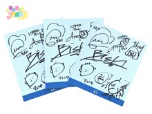 「夜な夜なヲタ祭り 〜BiSH編〜」BiSHサイン入り色紙。