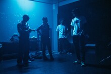 Have a Nice Day!「C19 Rhapsodies」舞台裏の様子。（Photo by Katsunori Abe）