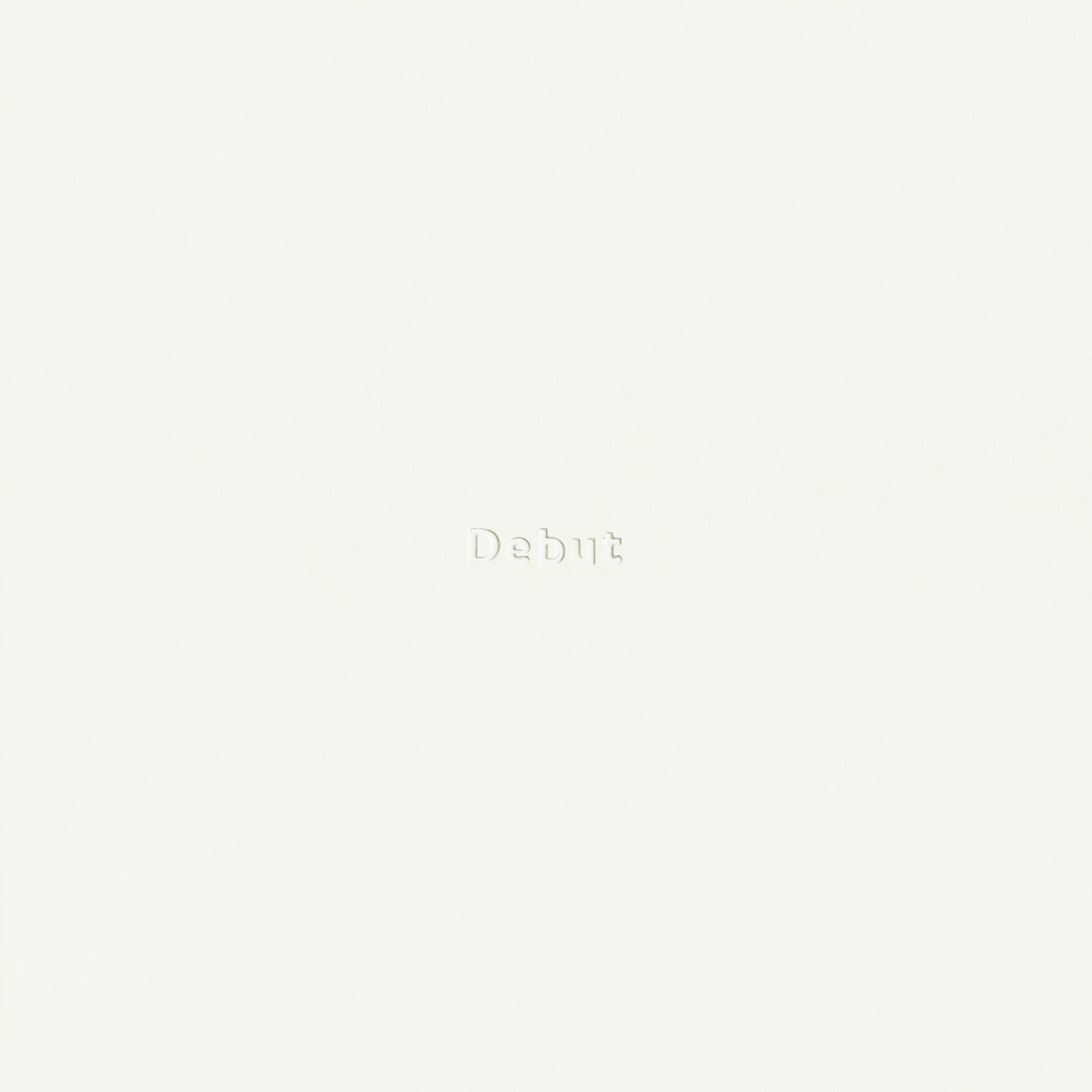 Ryohu「DEBUT」初回限定盤ジャケット