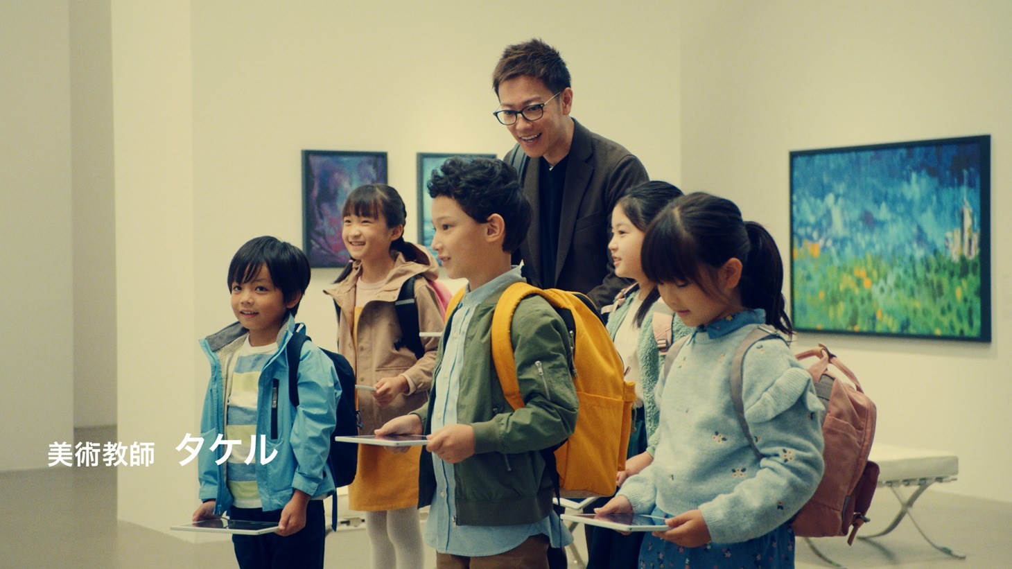 「docomo5G 希望を加速しよう 2nd」テレビCMより。