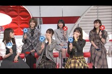 欅坂46出演の「おしゃれイズム」より。(c)日本テレビ