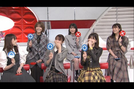 欅坂46出演の「おしゃれイズム」より。(c)日本テレビ