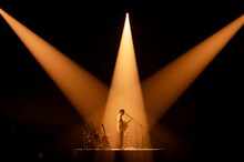 「錦戸亮 ONLINE LIVE“孤軍奮闘”at 日本武道館」の様子。（撮影：田中聖太郎）