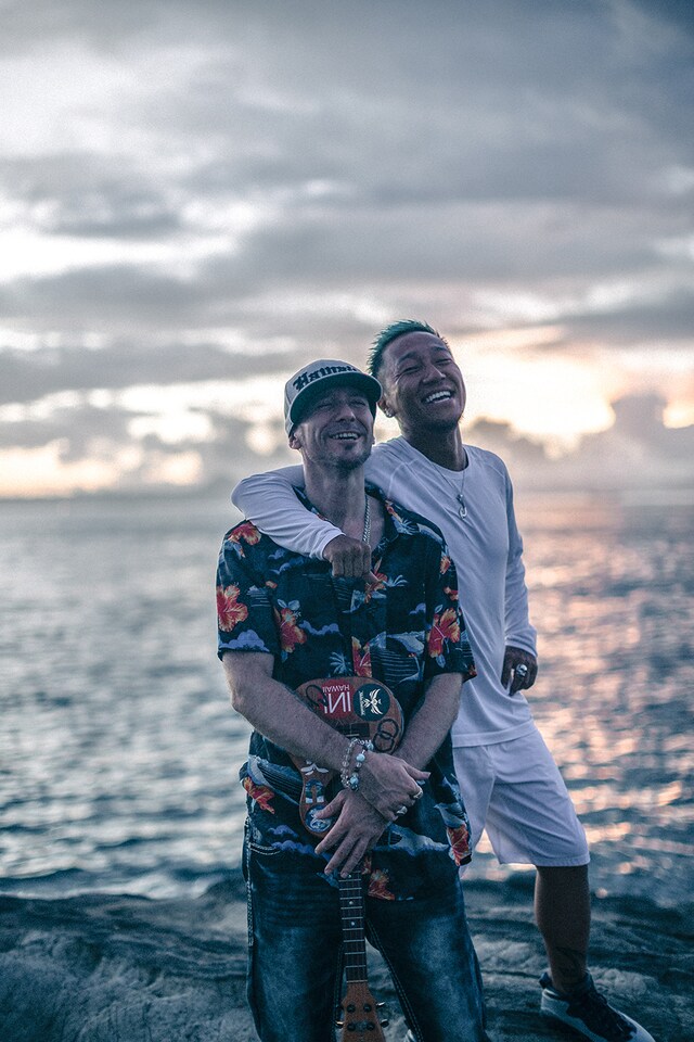 Def Tech。右がMicro。