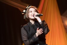 柏木ひなた生誕ソロライブ「Next to you」2部公演の様子。