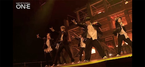 「BTS MAP OF THE SOUL ON:E」10月10日公演の様子。(c)Big Hit Entertainment