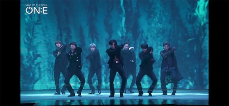 「BTS MAP OF THE SOUL ON:E」10月10日公演の様子。(c)Big Hit Entertainment