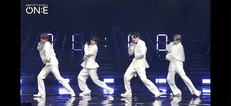 左からJIN、V、JUNG KOOK、JIMIN。 (c)Big Hit Entertainment