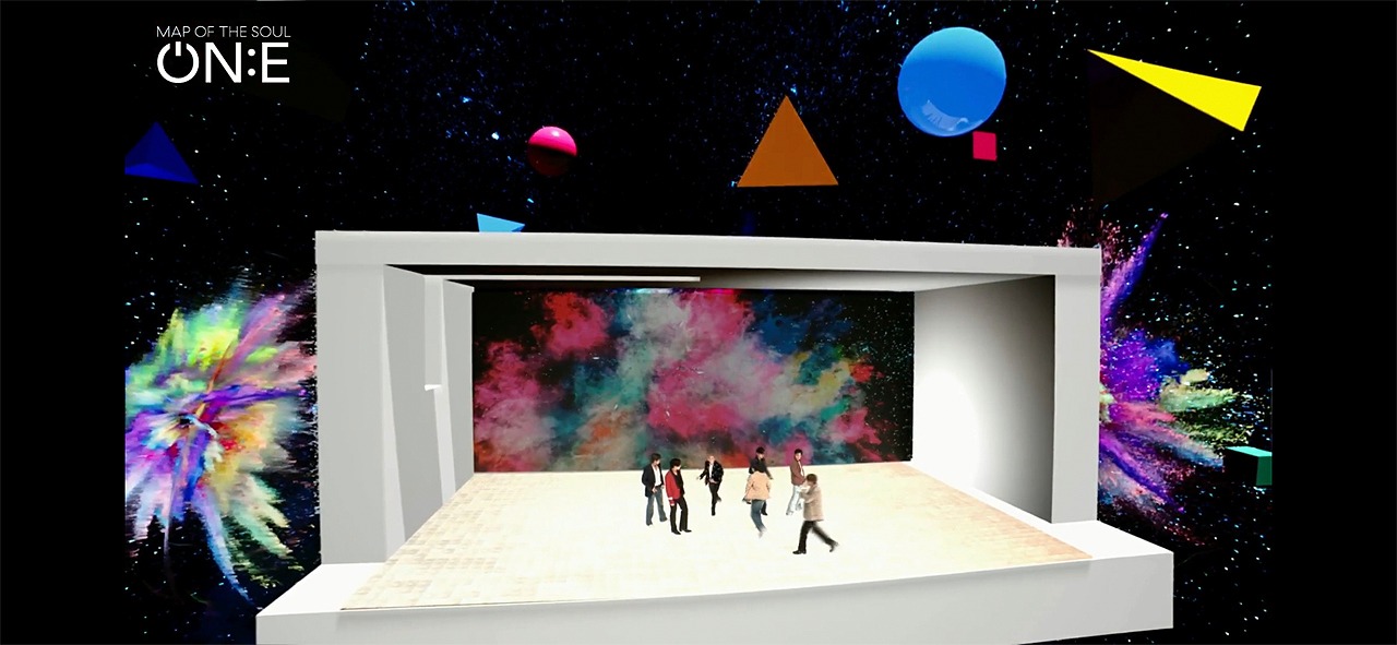 「BTS MAP OF THE SOUL ON:E」10月10日公演の様子。(c)Big Hit Entertainment
