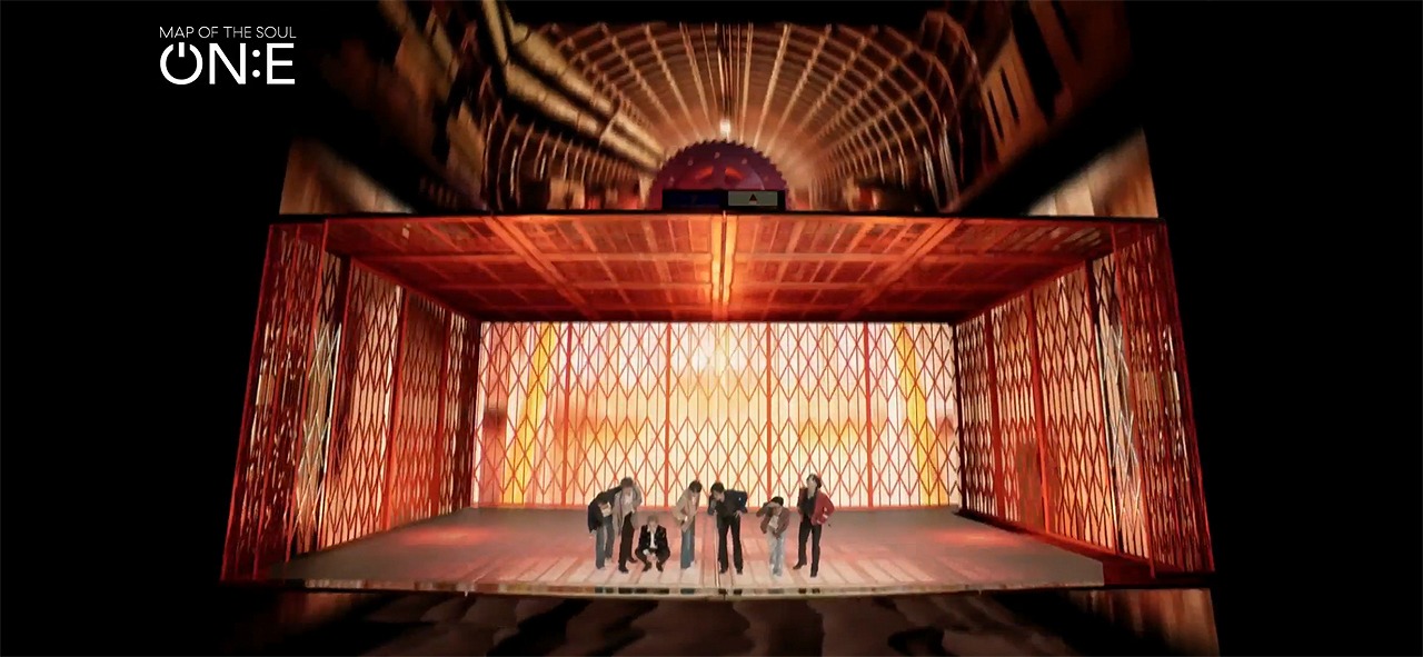 「BTS MAP OF THE SOUL ON:E」10月10日公演の様子。(c)Big Hit Entertainment