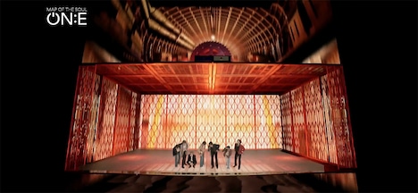 「BTS MAP OF THE SOUL ON:E」10月10日公演の様子。(c)Big Hit Entertainment