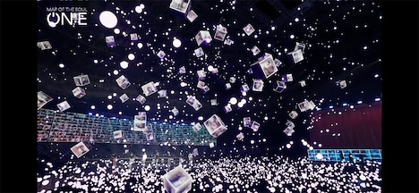 「BTS MAP OF THE SOUL ON:E」10月10日公演の様子。(c)Big Hit Entertainment