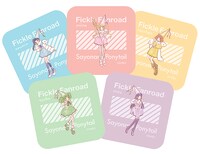 さよならポニーテール「きまぐれファンロード」初回出荷分特典のオリジナルハンドタオル。