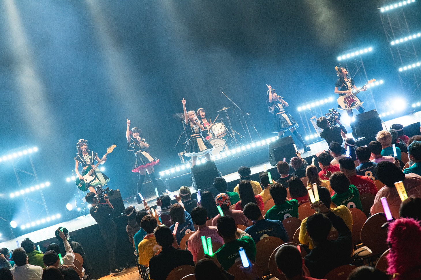 「バンもん！八周年記念リクエストアワード 2020～すゑひろがりインフィ二ティー～」の様子。