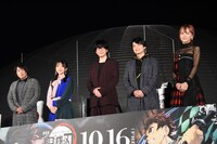 スカイツリー点灯式の様子。