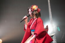 小林歌穂生誕ソロライブ「ぽーランド5!!!!!」の様子。