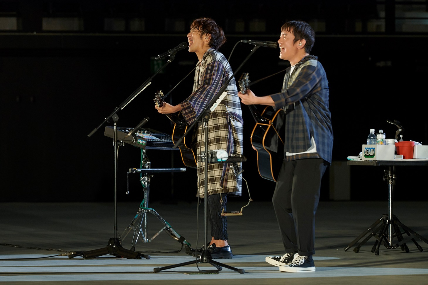 「そのときには」を披露するゆず。（撮影：太田好治）