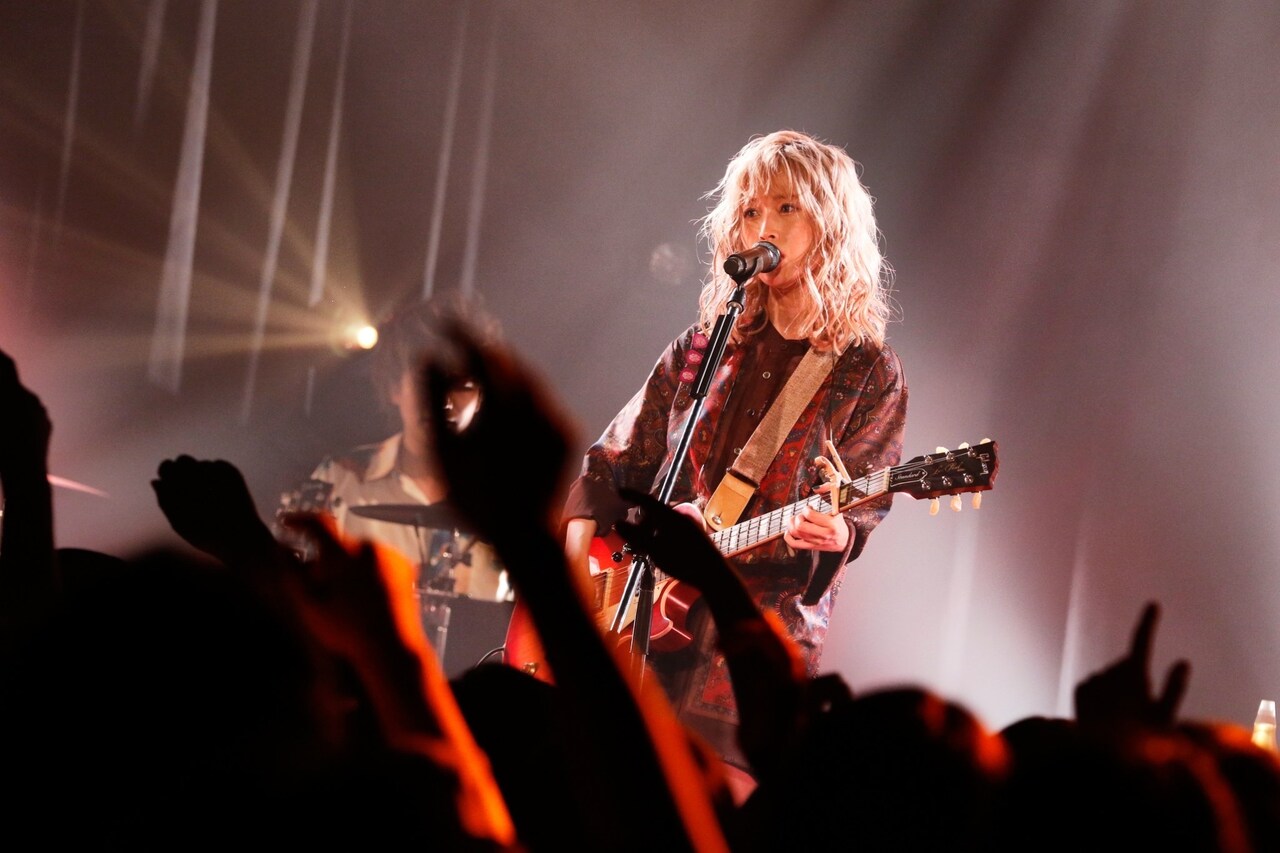 藤川千愛「Live Tour 2020 『愛はヘッドフォンから』」ファイナル公演の様子。（撮影：石原汰一）