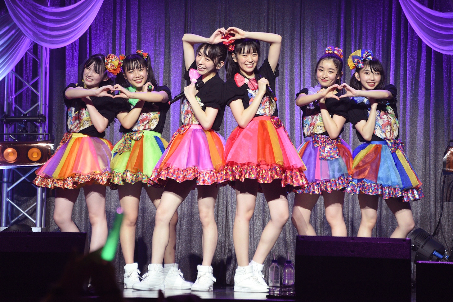 「超ときめき▽宣伝部のZepp Haneda（TOKYO）で待ち合わせね！」の様子。