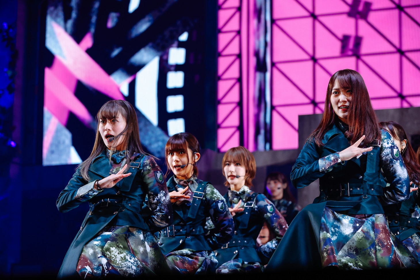 「欅坂46 THE LAST LIVE」1日目の様子。（撮影：上山陽介）