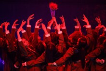 「欅坂46 THE LAST LIVE」1日目の様子。（撮影：上山陽介）