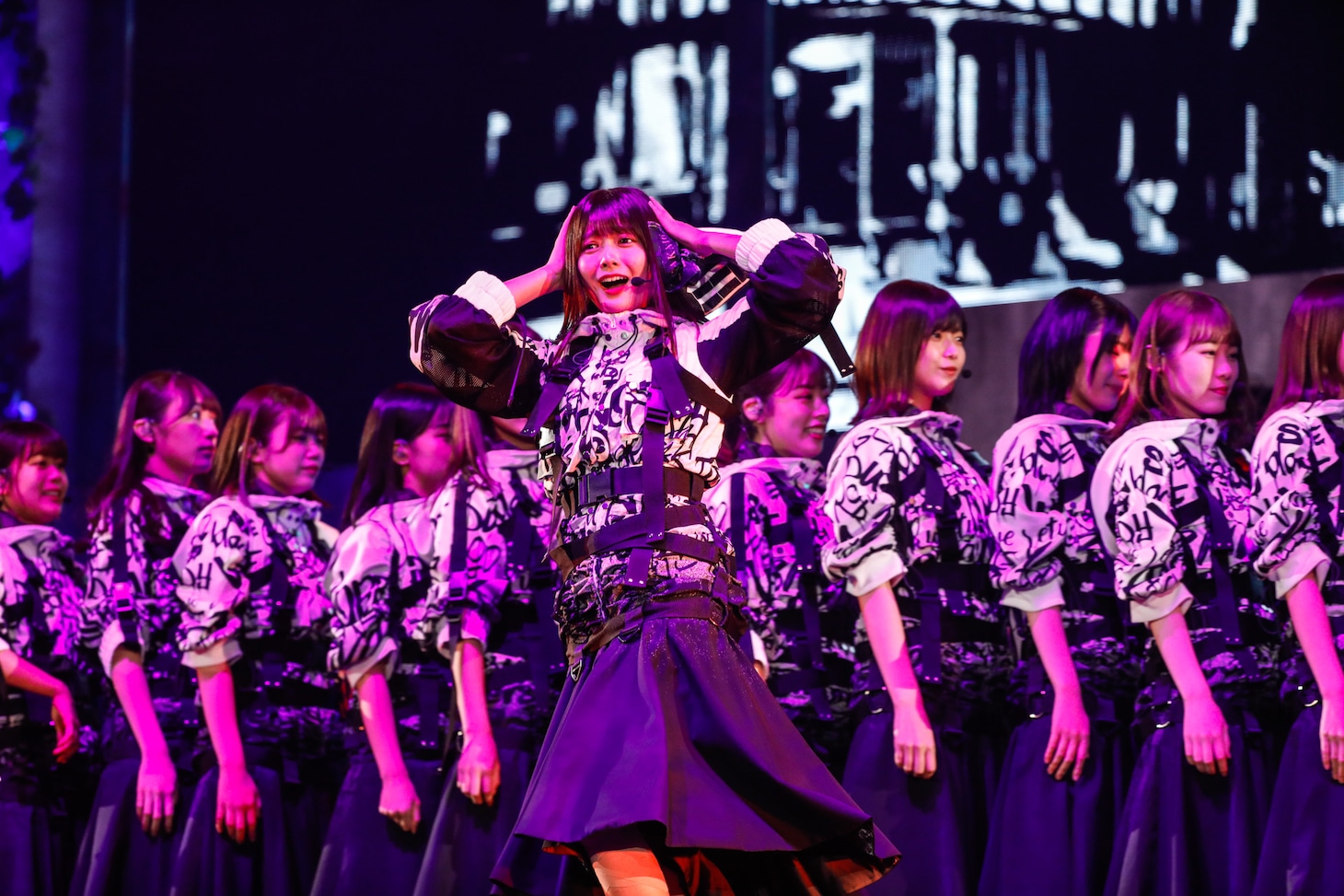 「欅坂46 THE LAST LIVE」2日目の様子。（撮影：上山陽介）