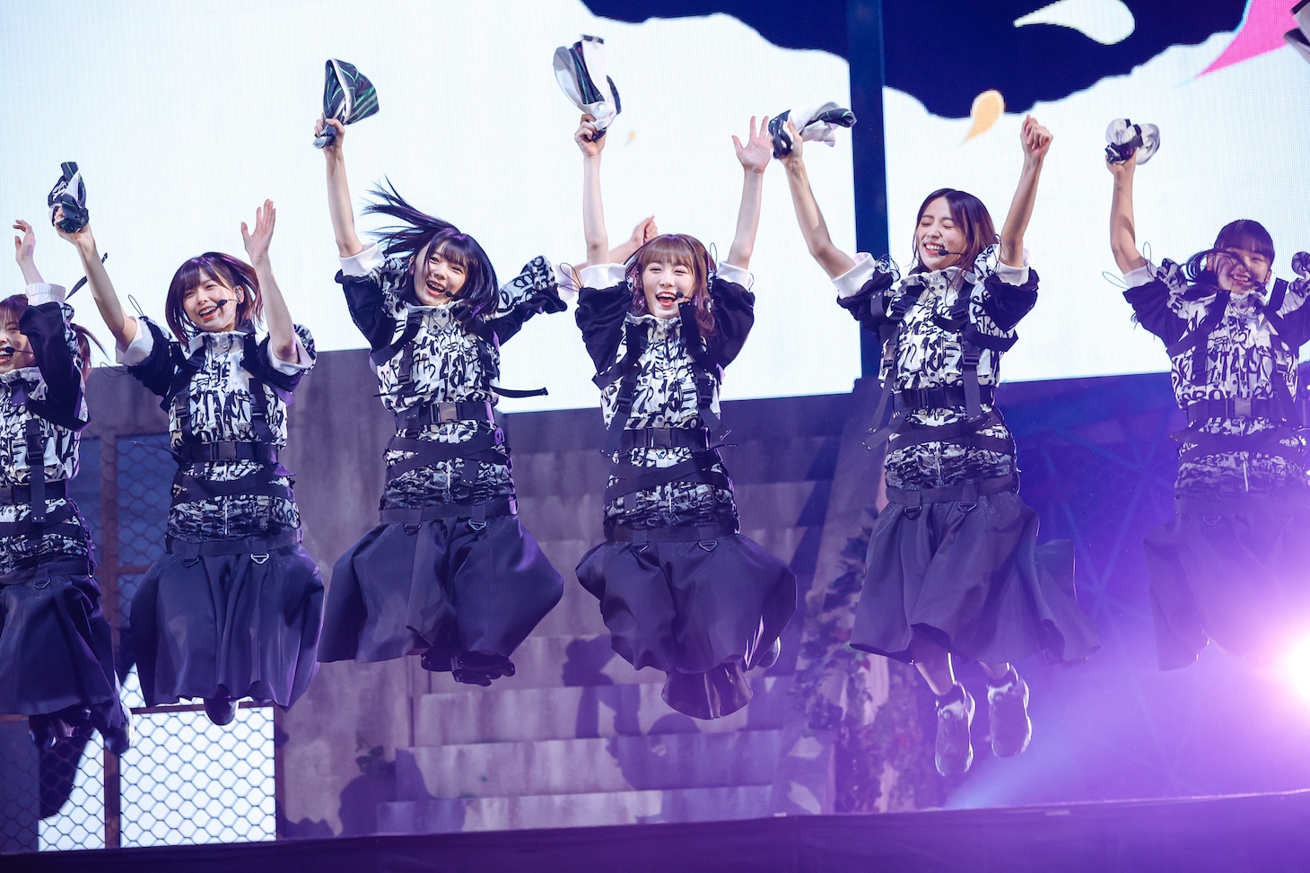 「欅坂46 THE LAST LIVE」2日目の様子。（撮影：上山陽介）