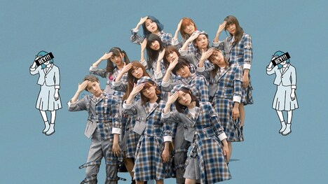 ザ・コインロッカーズ「仮病」ミュージックビデオのワンシーン。