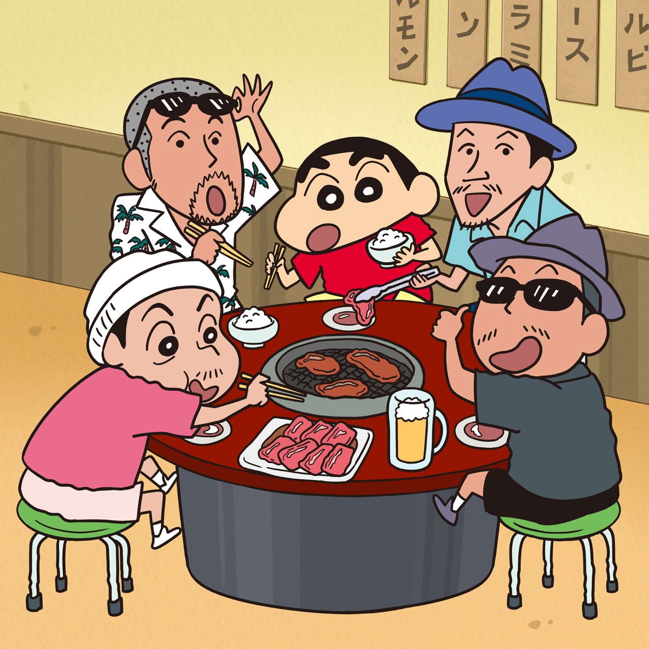 ケツメイシ「スーパースター / ヨクワラエ」クレヨンしんちゃん盤ジャケット