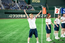 50m走1位のハナエモンスター。